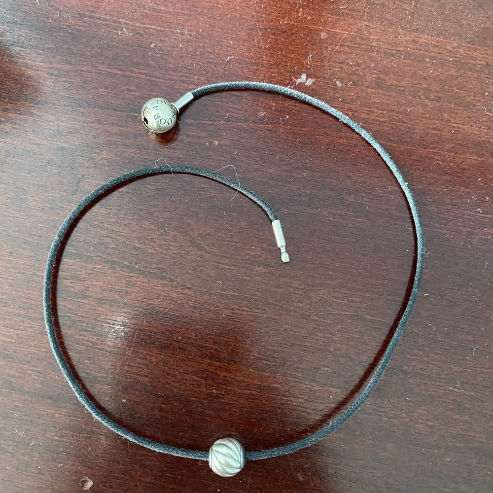 Pandora bracelet with one charm